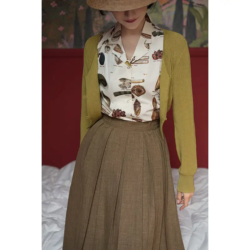 Breezy Outing Everyday Casual Pleated Skirt