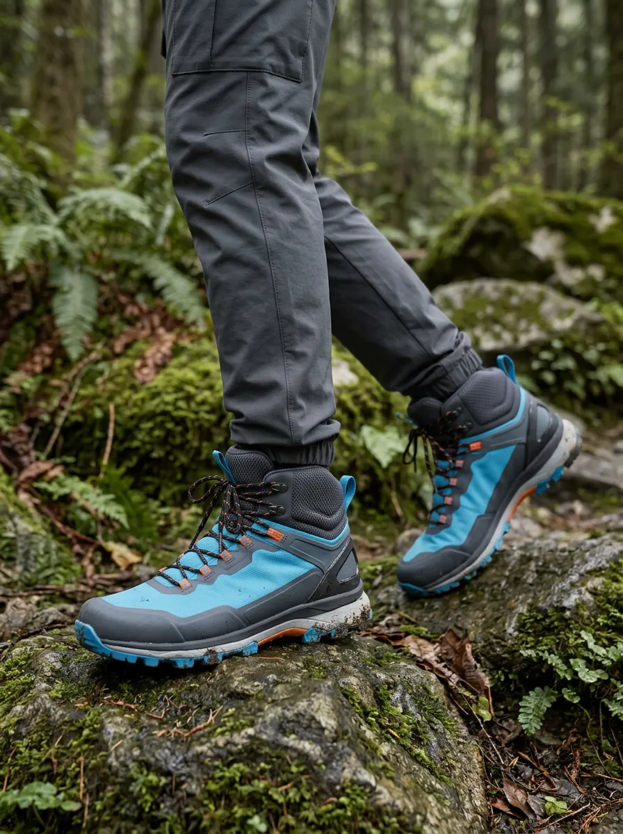 Men's Trail Hiking Mountain Trail Printed Boots