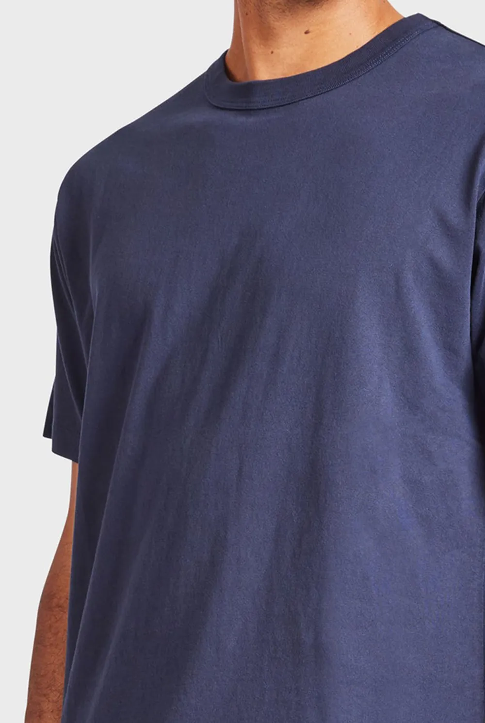 Crew Neck Solid Tee