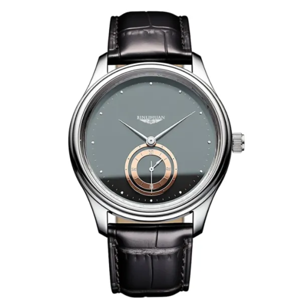 Classic Minimalist Men's Wrist Watch, Waterproof Fashion Design for Overseas Trade