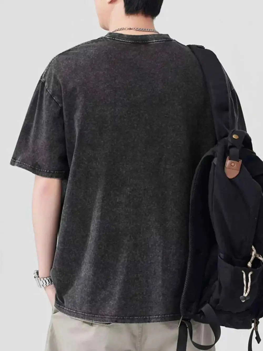 Breathable Graphic Round Neck Short Sleeve T-Shirt