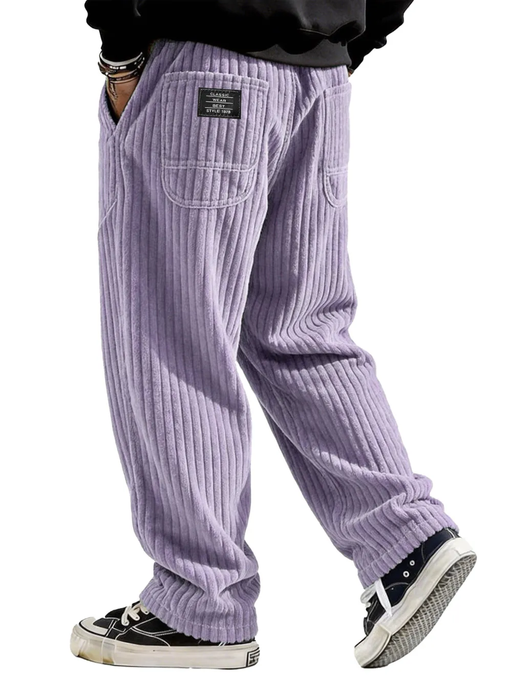 Corduroy Pocket Relaxed Pants