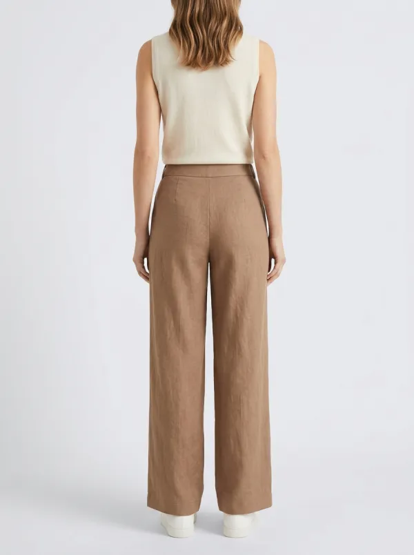 Women's Minimalist Wide-Leg Trousers
