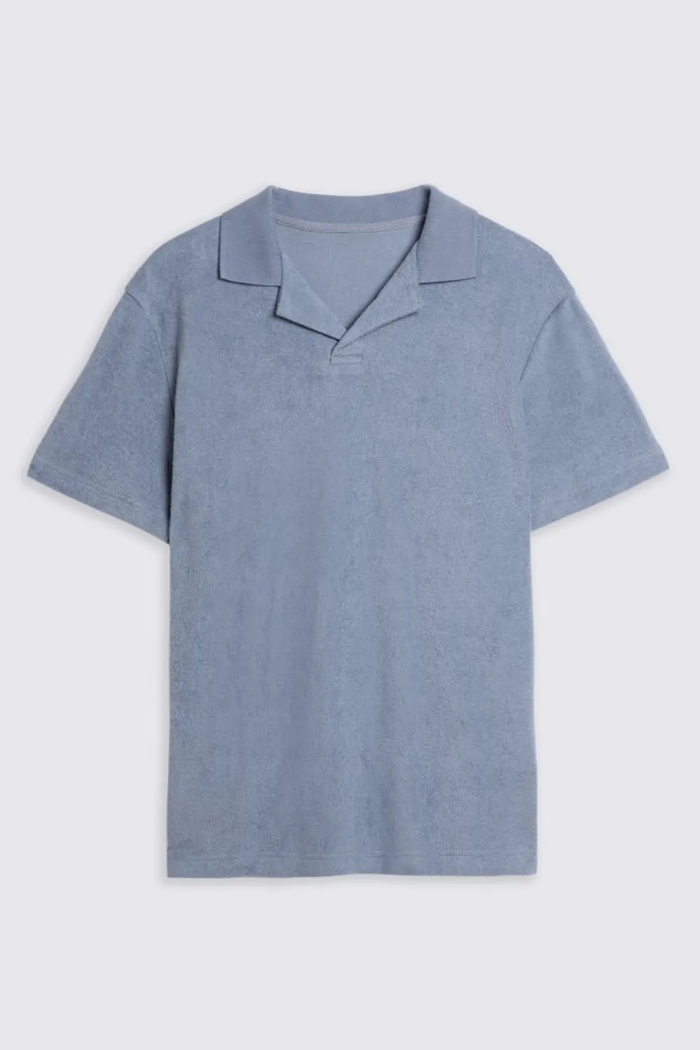Men'sTaupe Captain-Collar Polo Shirt
