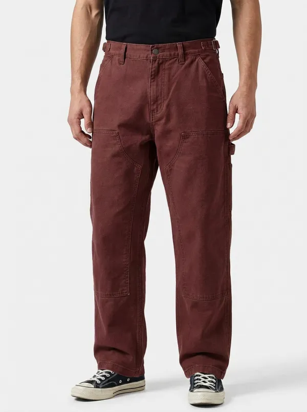 Men's Relaxed Canvas Double-Knee Utility Pants