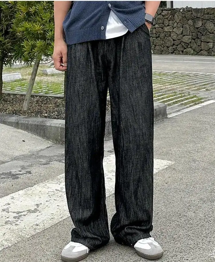 Drape Summer Wide Leg Jeans