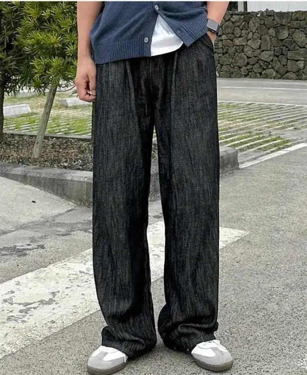 Drape Summer Wide Leg Jeans