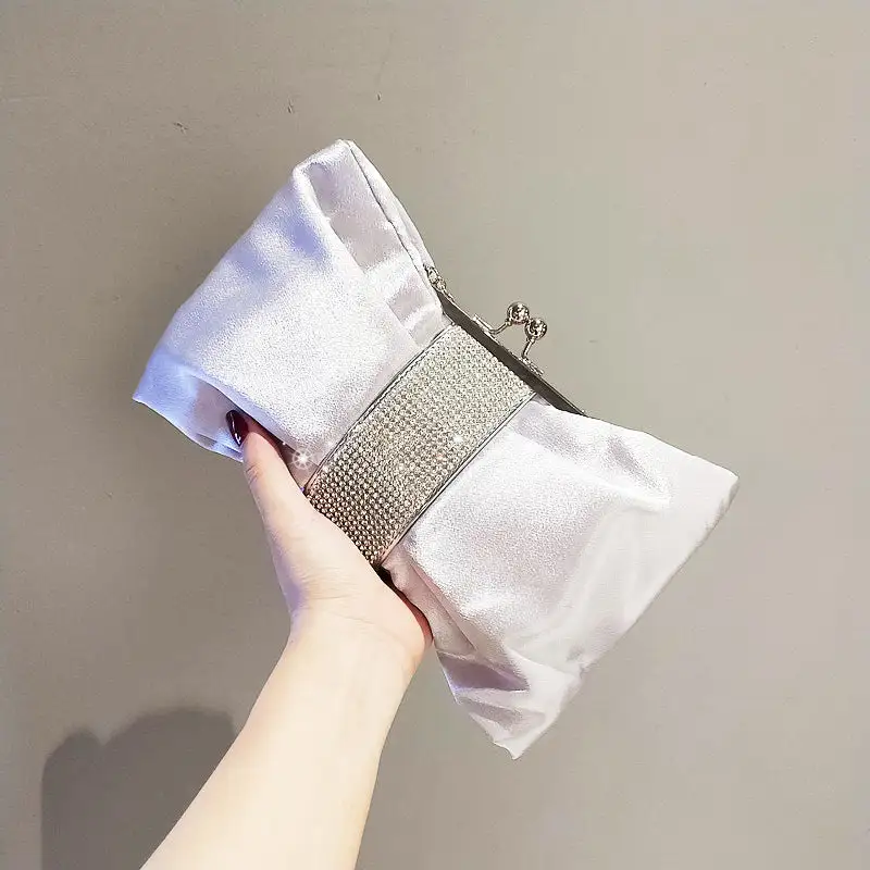 Bow Detail Clutch Bag