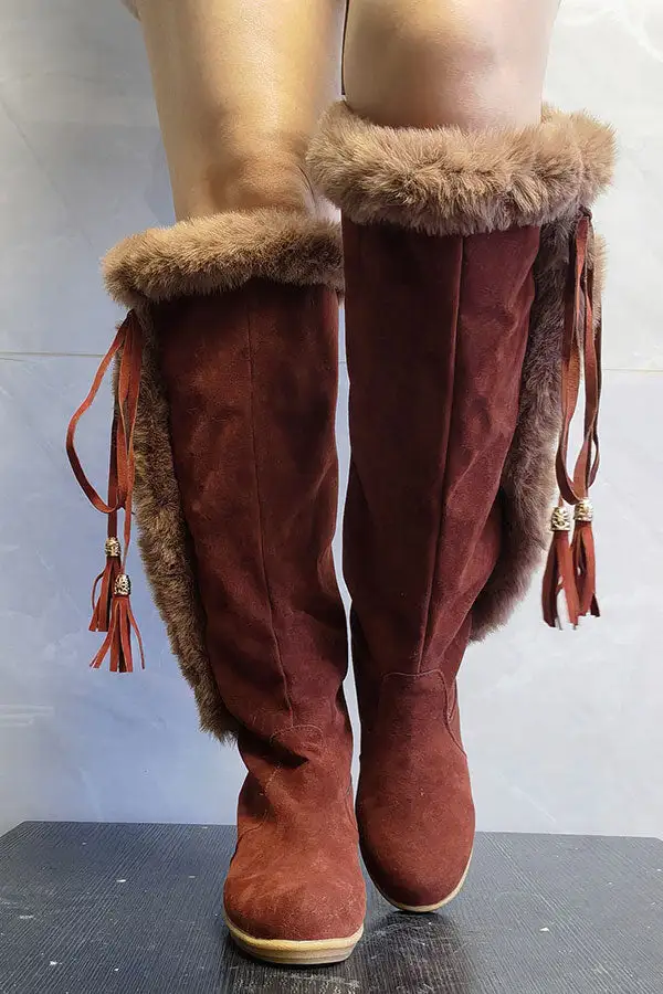 Fluffy Boots