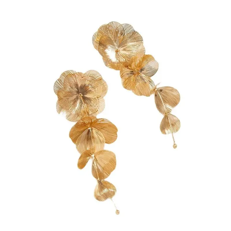 Vintage Ginkgo Leaf Tassel Choker Necklace