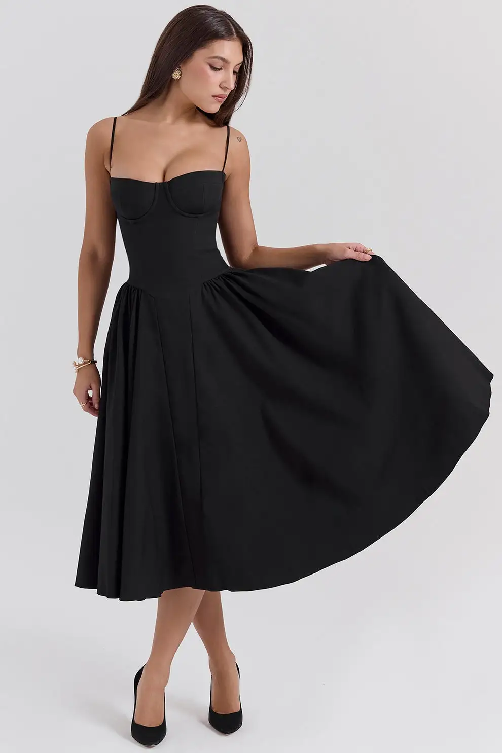  Midi Soft Dress