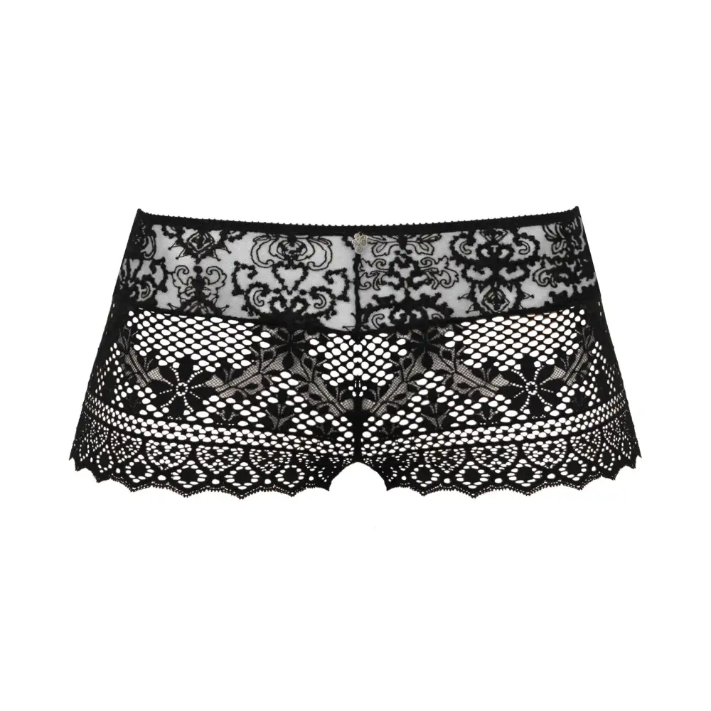 Women's Seamless Lace Lightweight Boxer Panty