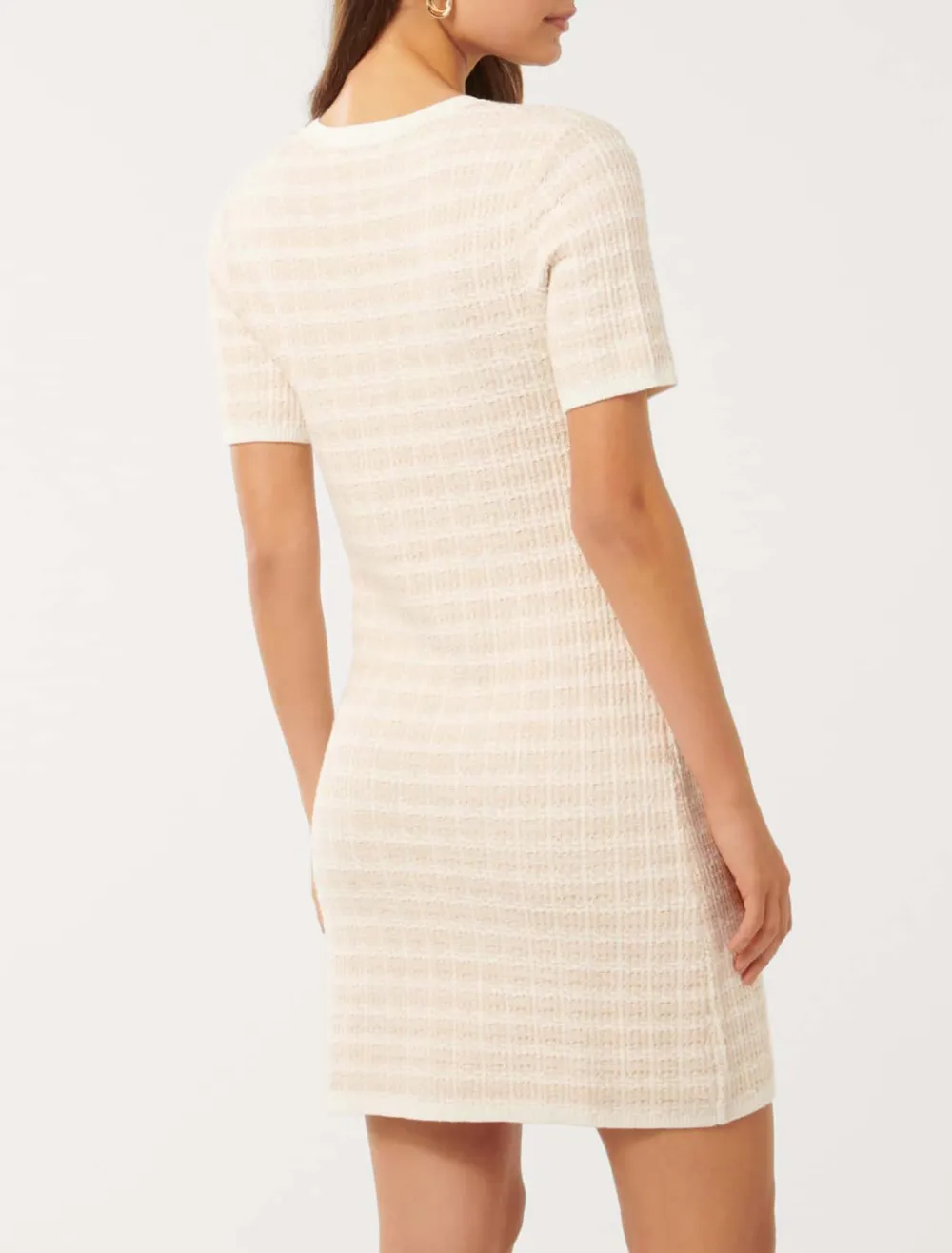 Check Mini Dress