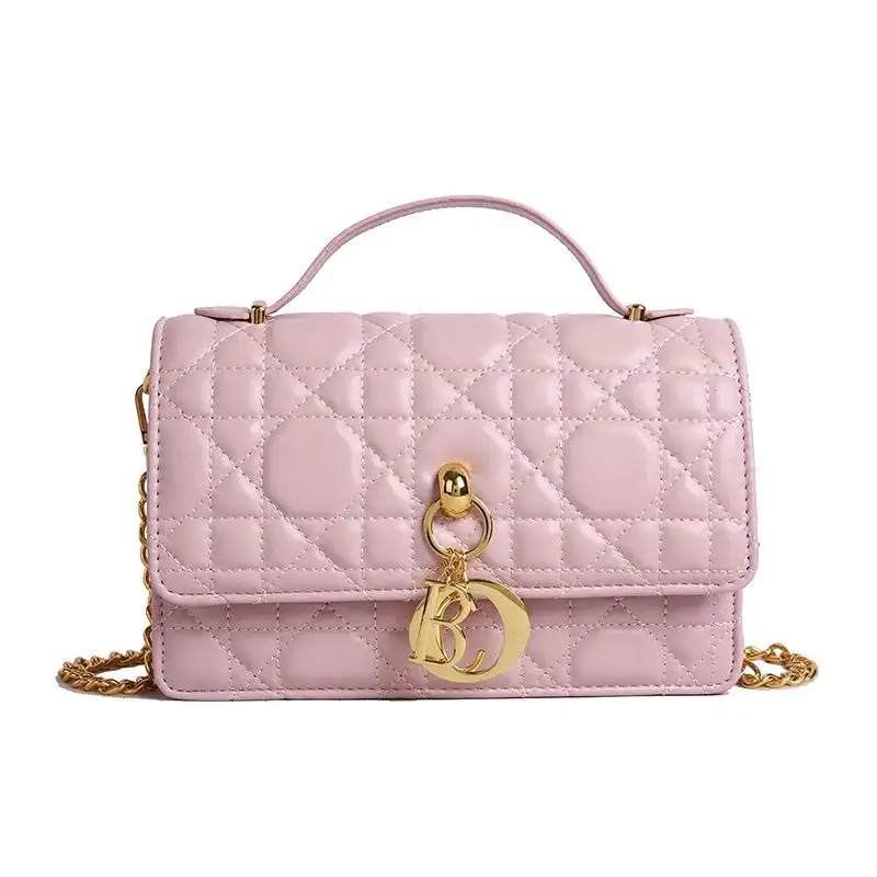 Chic Quilted Black Chain Flap Bag