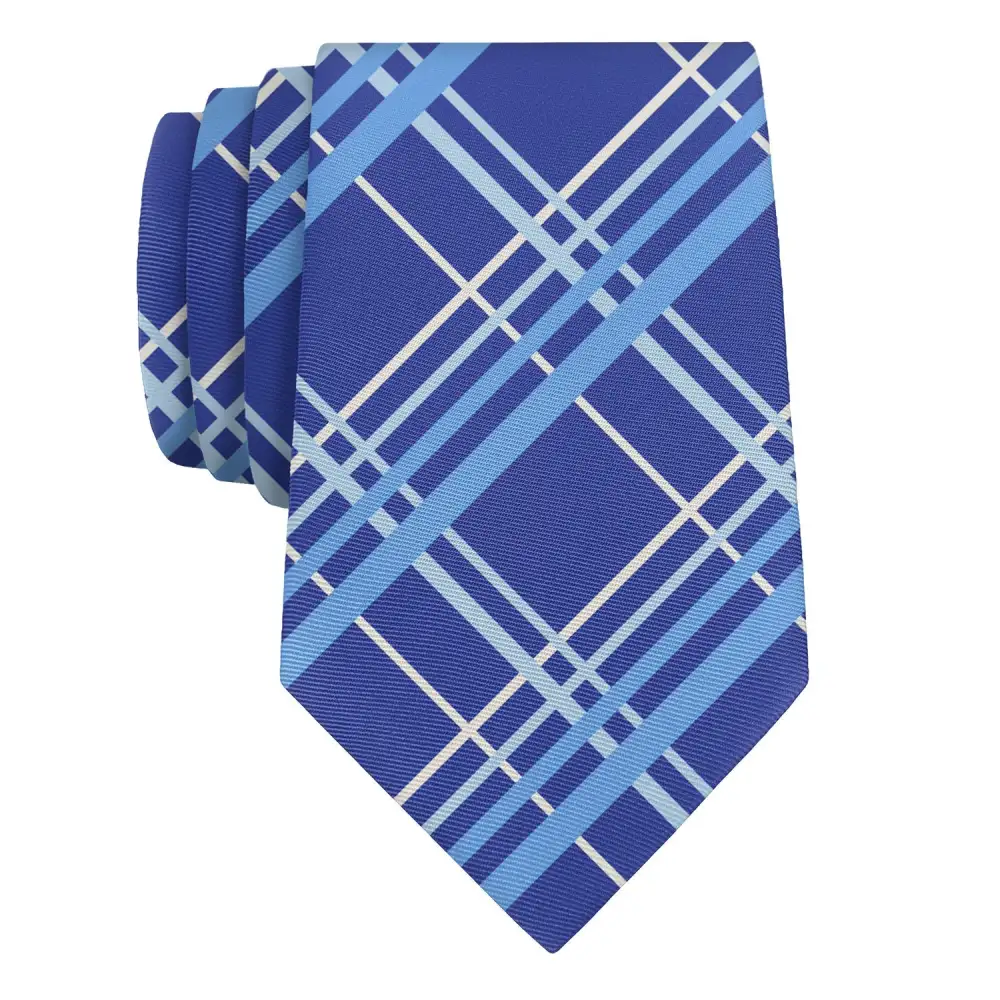 Refined Plaid Style Necktie