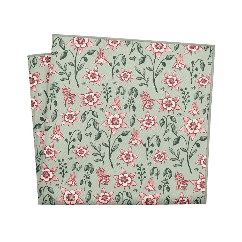 Polished Sophisticated Floral Pocket Square