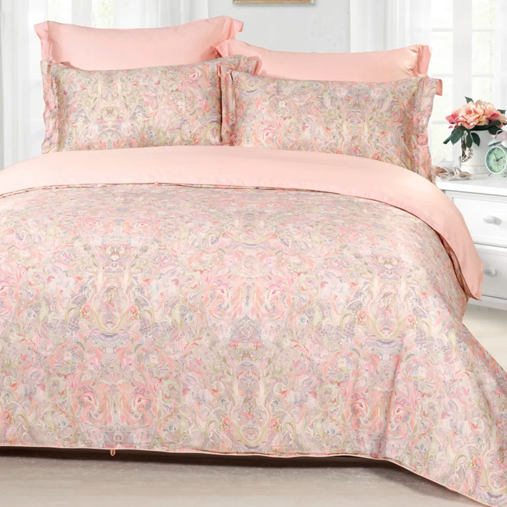 Modern Lyocell Fiber Woven Fitted Sheet Set