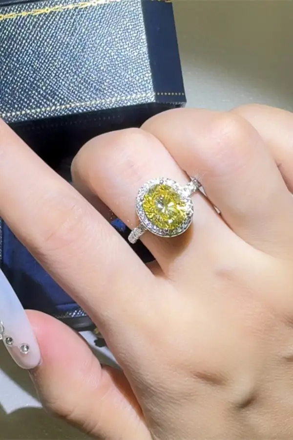 Everyday Moissanite Ring