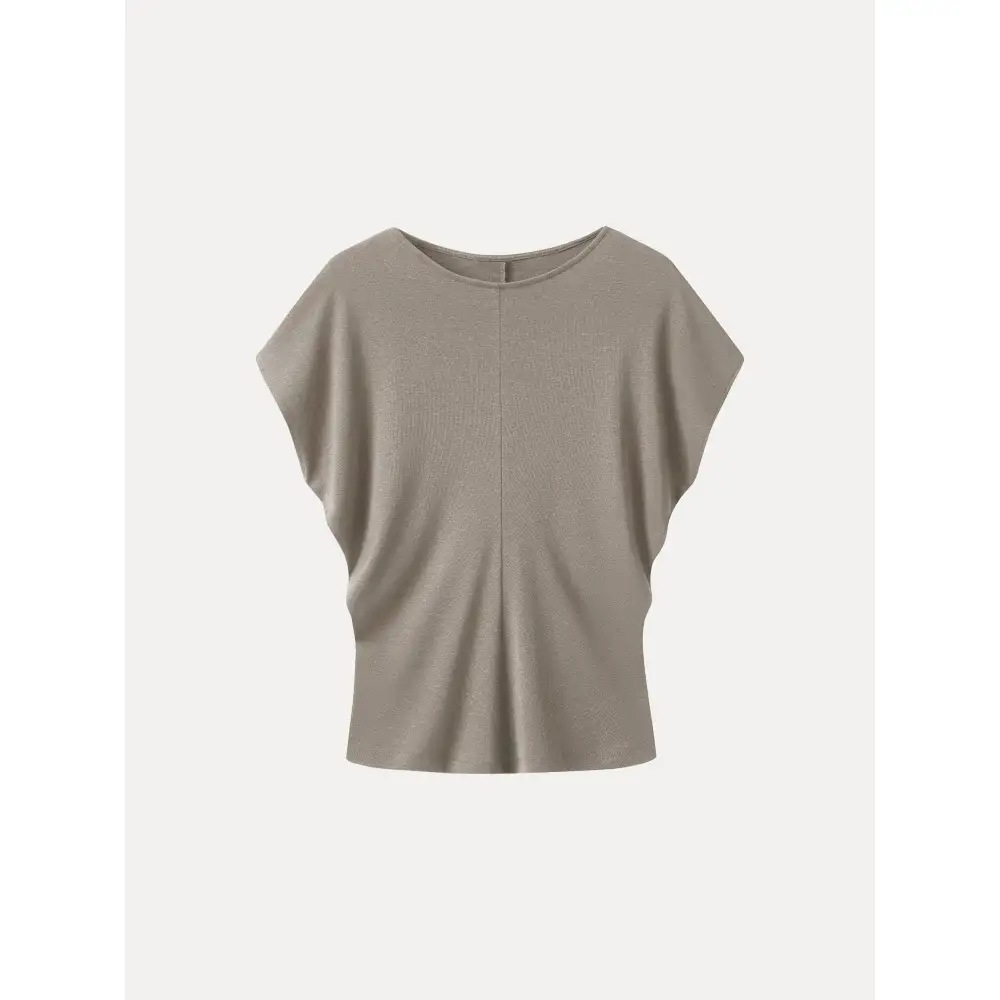 Round Neck Relaxed Summer Top