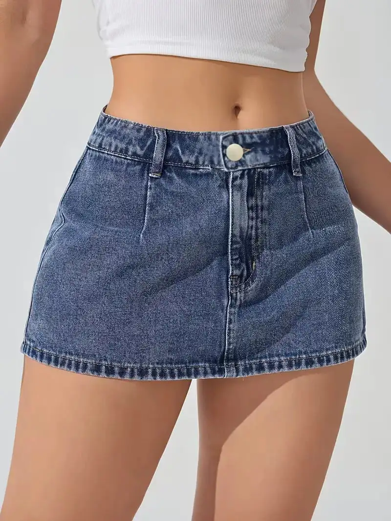 Relaxed High Waist Everyday Skirt