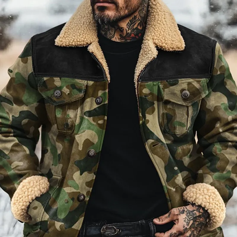 Suede Washed Field Jacket