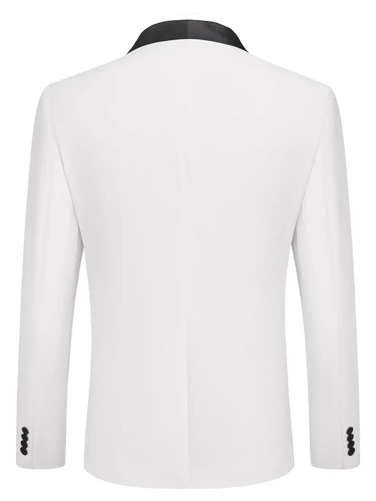 Textured Weave Tailored Blazer Jacket