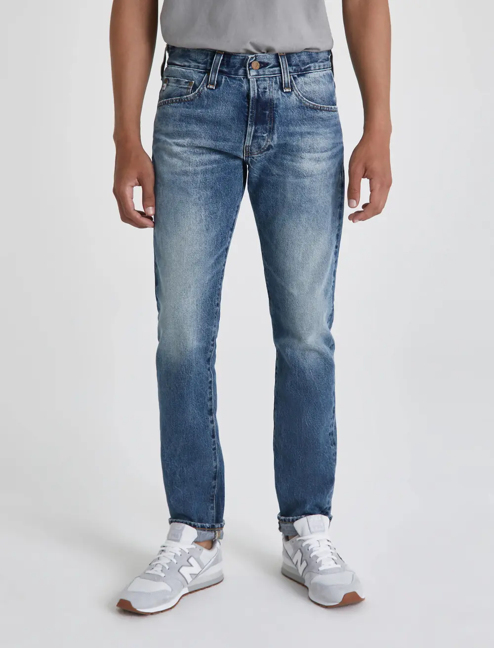 Men's Slim Skinny Selvedge Jeans