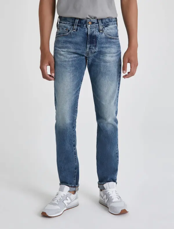 Men's Slim Skinny Selvedge Jeans
