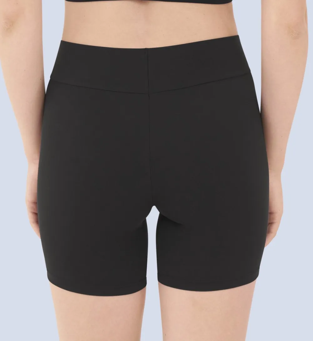 Women's Sleek High-Waist Stretch Quick-Dry Cyclist Shorts