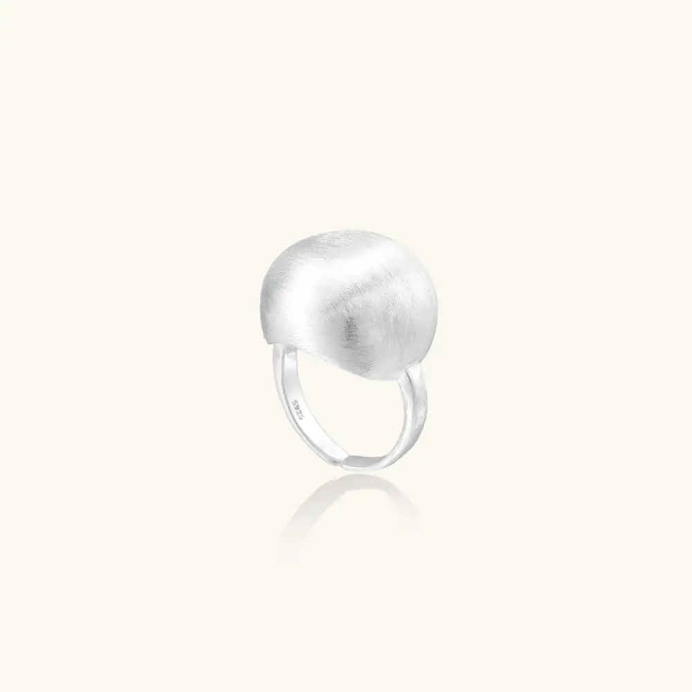 Sculptural Cloud Ring