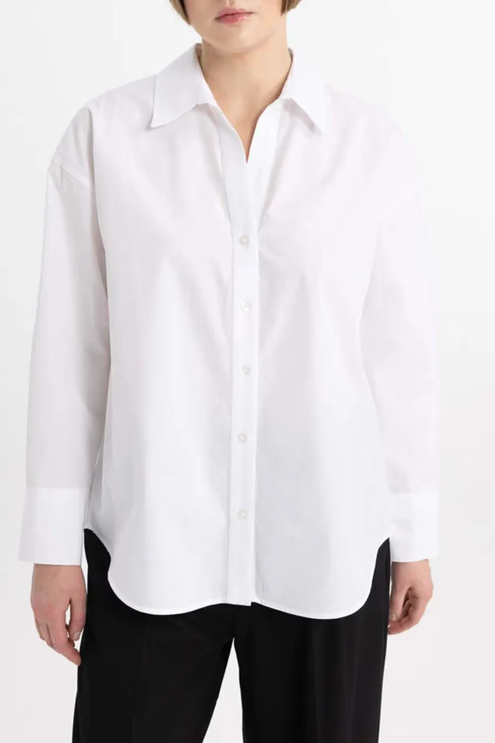 Long Sleeve Solid Basic Tee