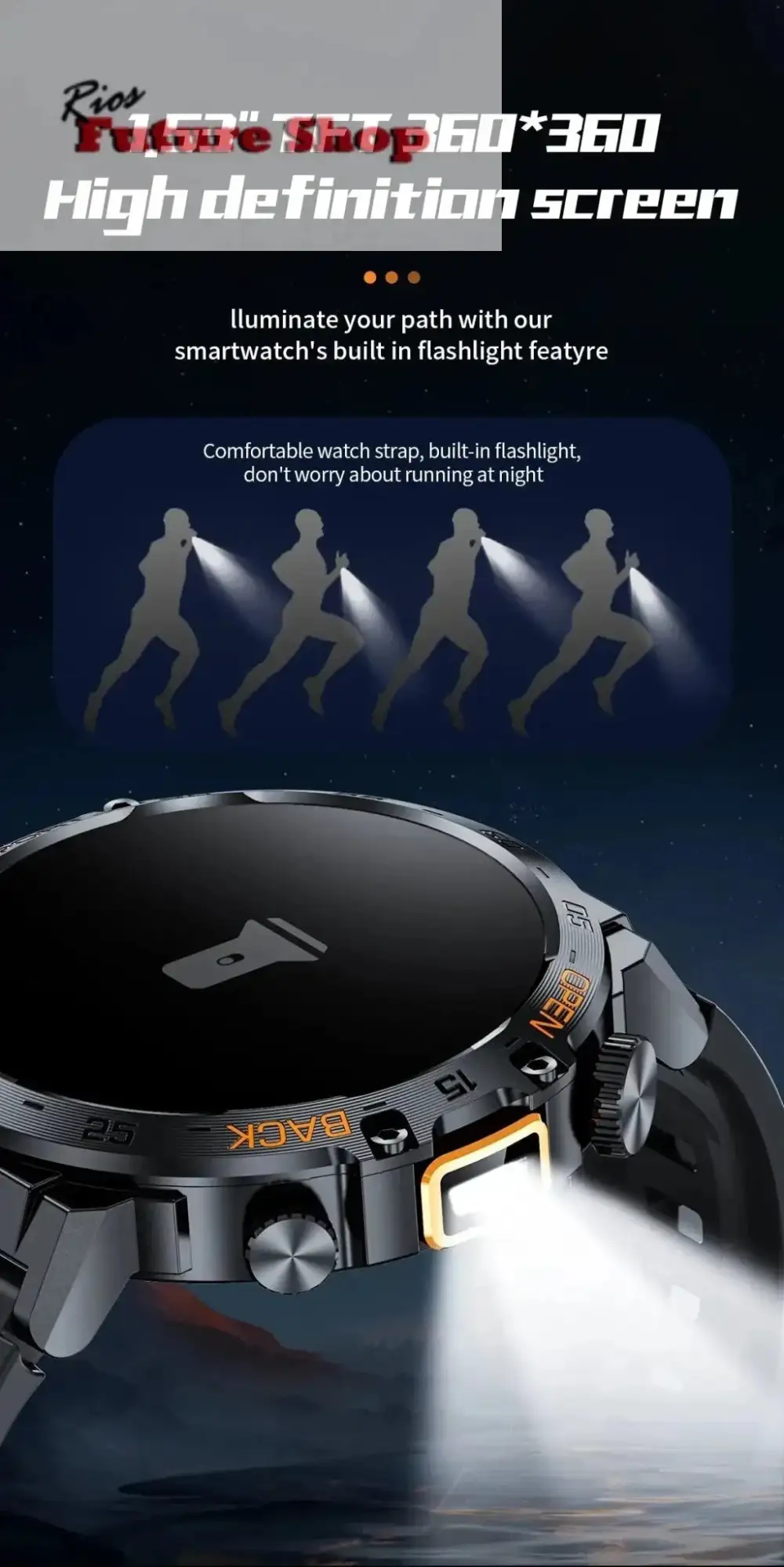2024 New Smart Watch Men Style