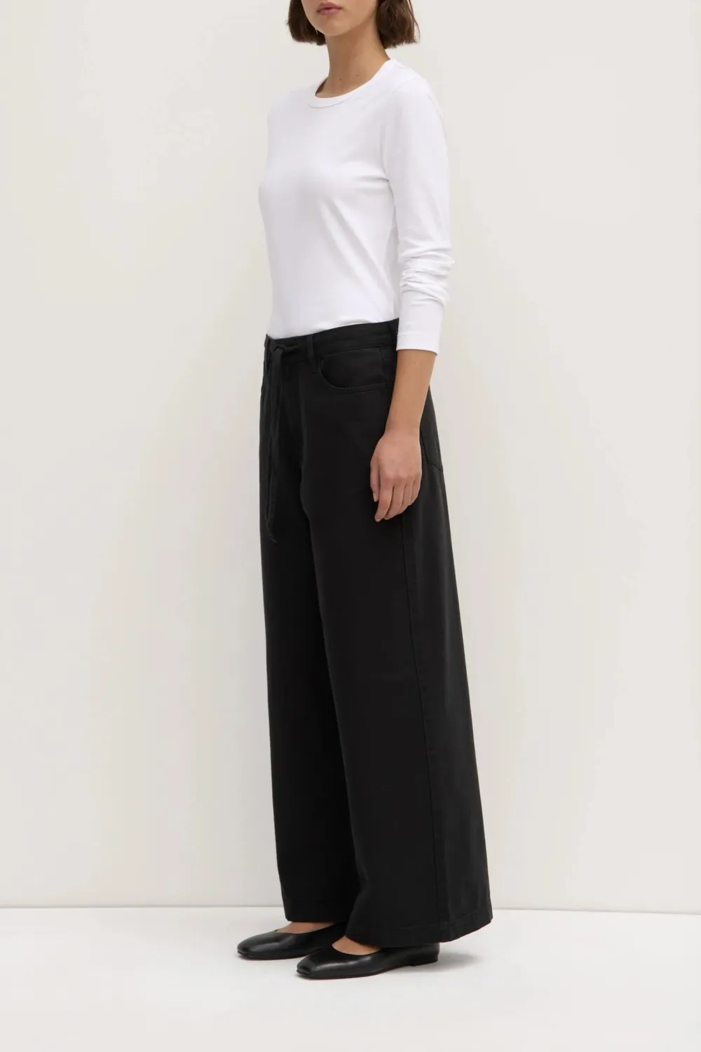 Twill Cotton Pants