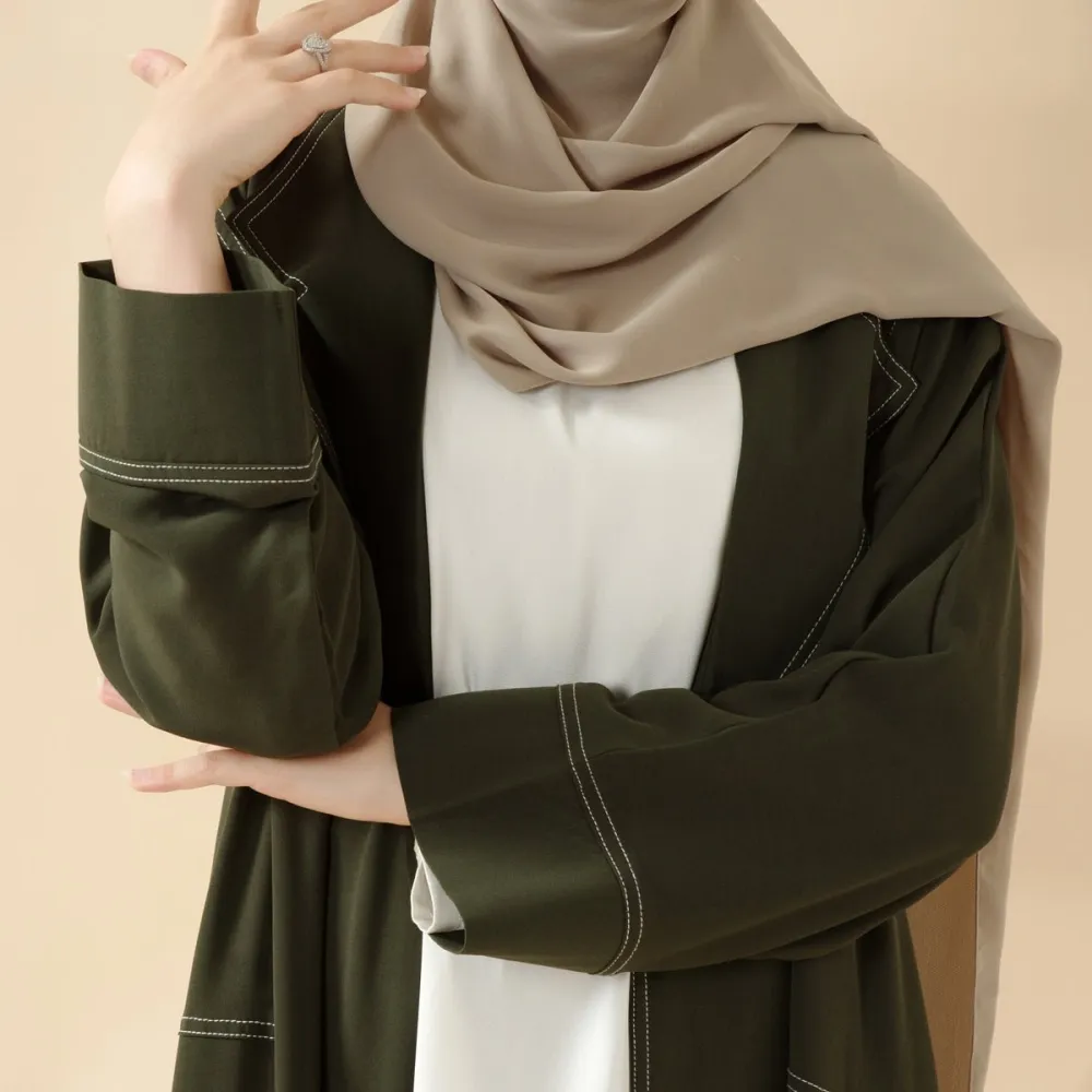 Classic Flowing Modest Maxi Coats