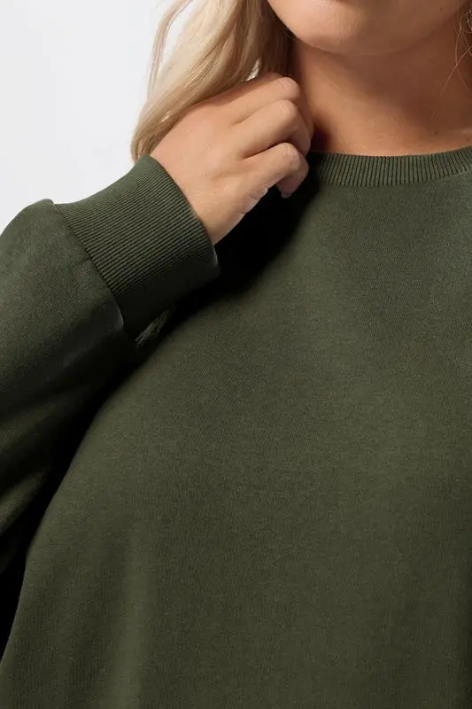 Khaki Green Sweatshirt