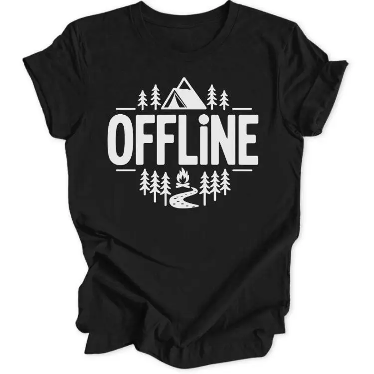 Offline Minimalist Unisex T-Shirt