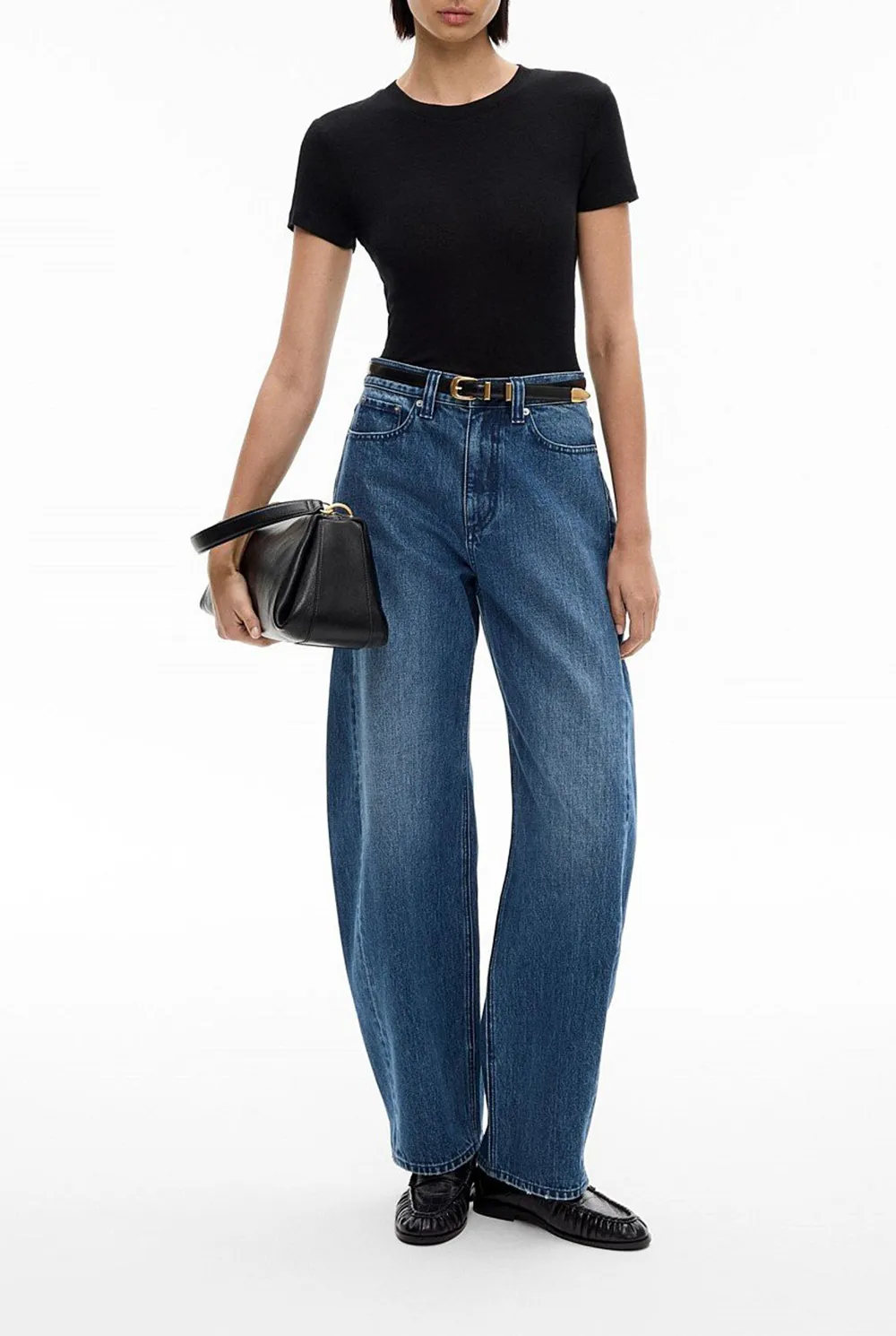 Knitted Rib T-Shirt