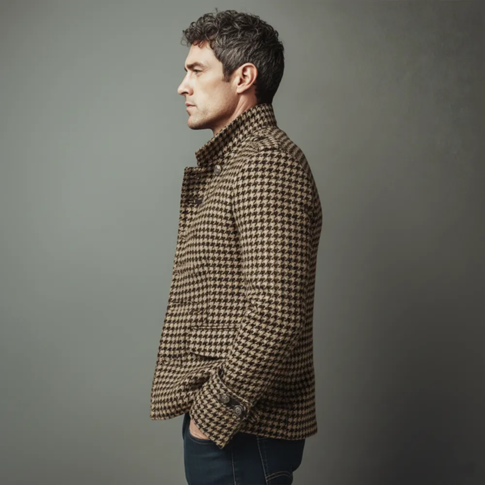 Wool Button Jacket