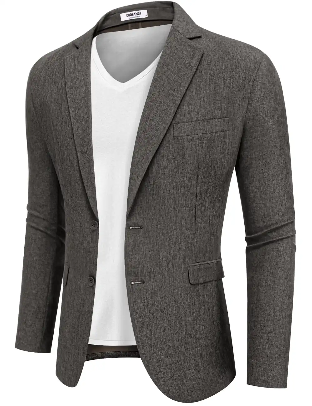 Casual Lightweight Suit Jacket Two Piece Set