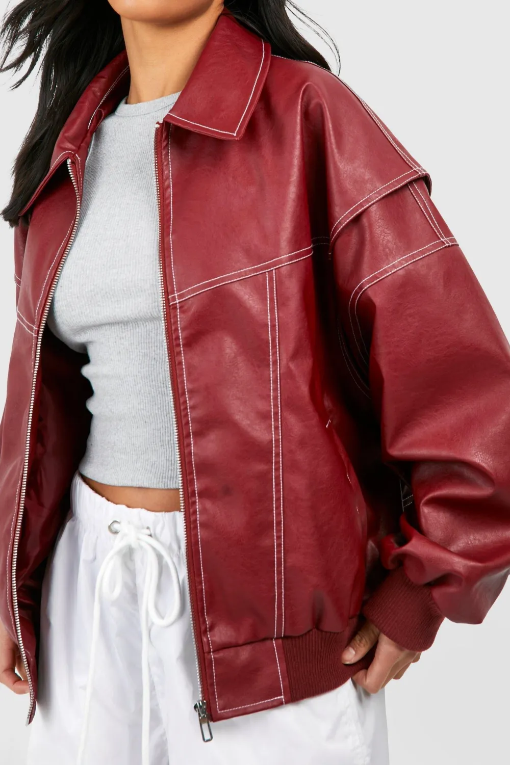 Street Ready Quilted Bomber Jacket