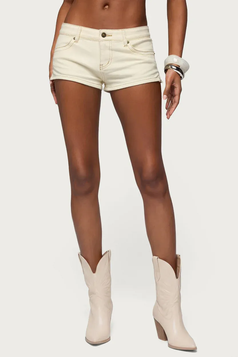 Jagger Low Rise Denim Shorts