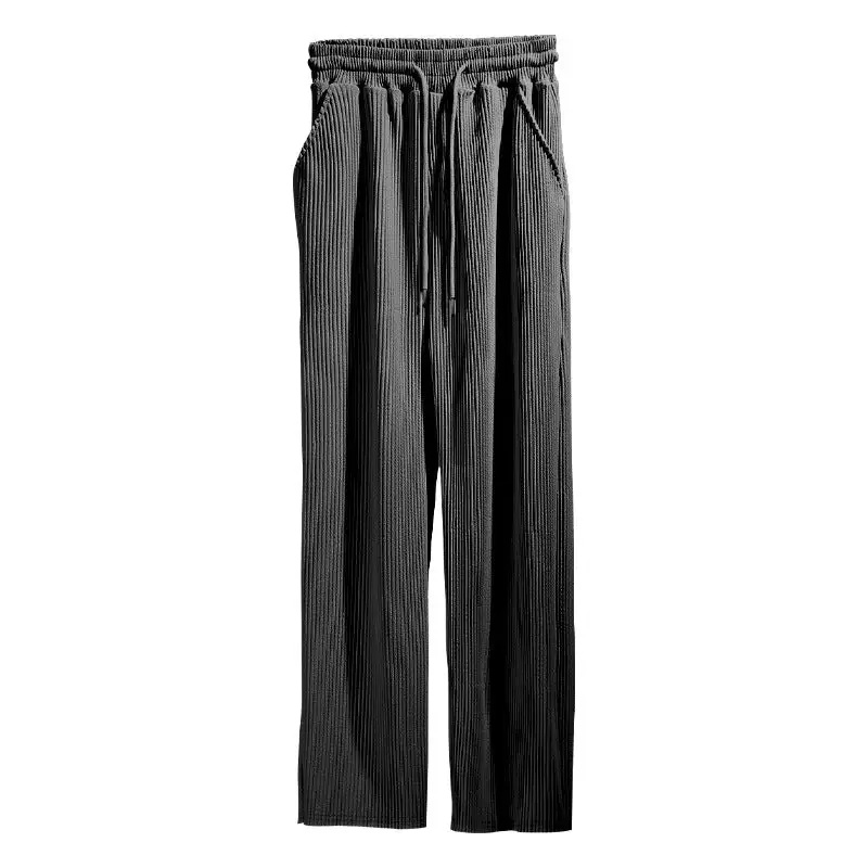 Men's Wide Leg Loose Fit Drawstring Pants