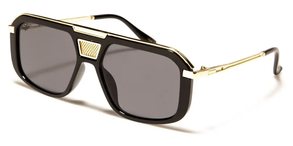 Retro Inspired Unisex Aviator Sunglasses