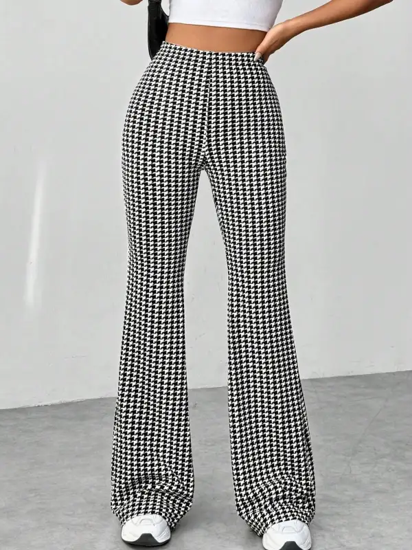 High Waist Flare Pants