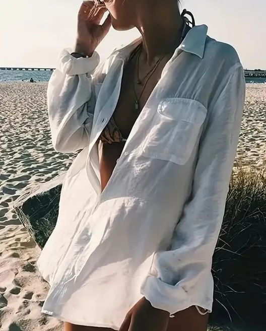 White Button Up Shirt