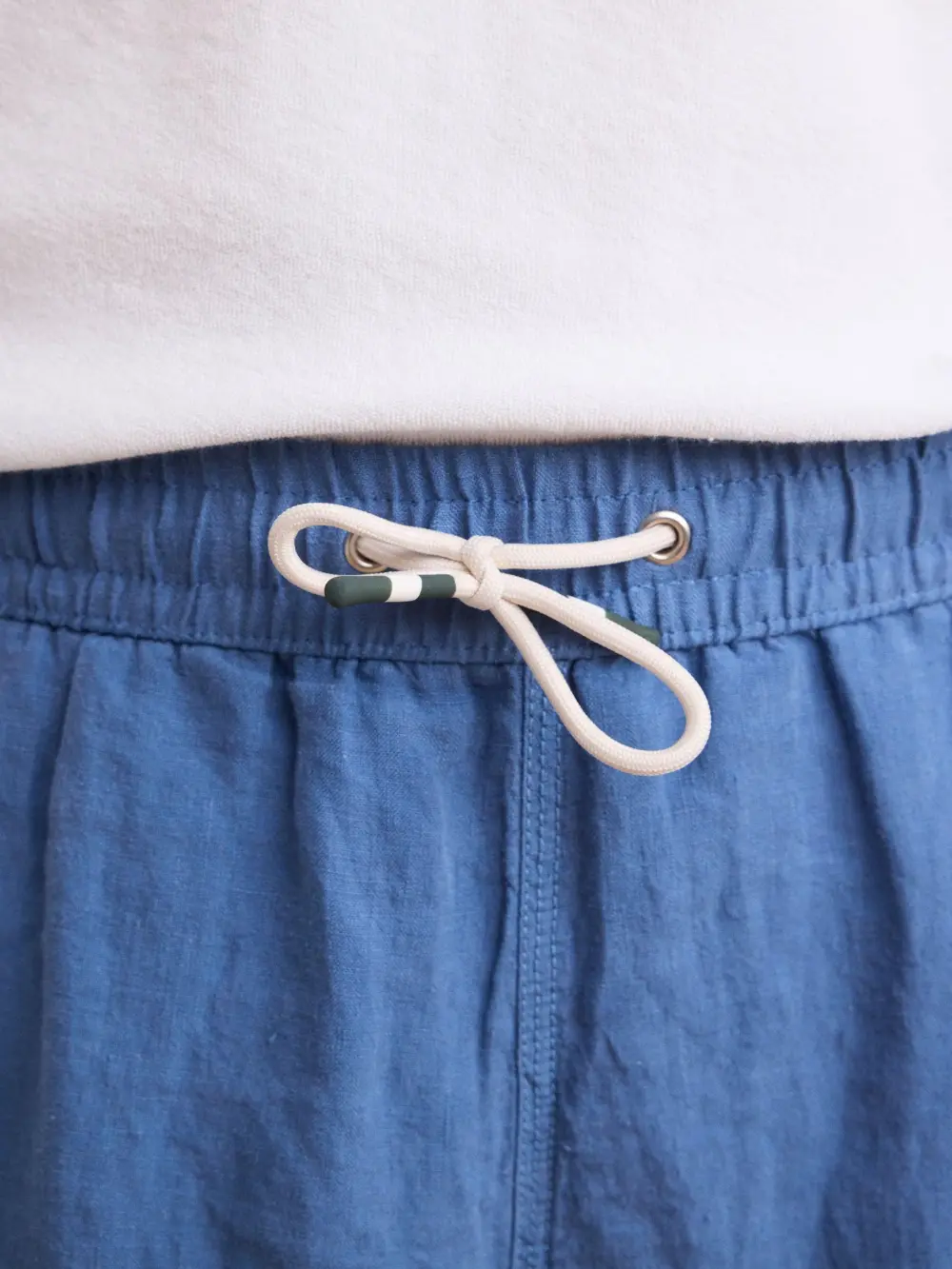 Loose Casual Comfortable Breathable Coronet Blue Swim Trunks