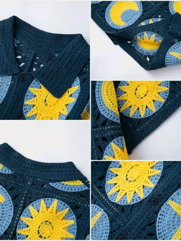 Open Stitch Utility Pocket Shirt
