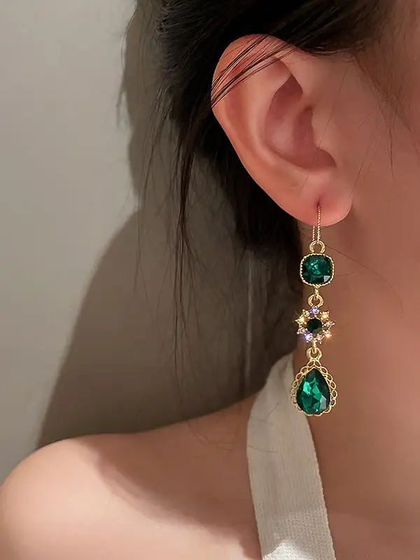 Subtle Pearl-Inspired Accent Earrings