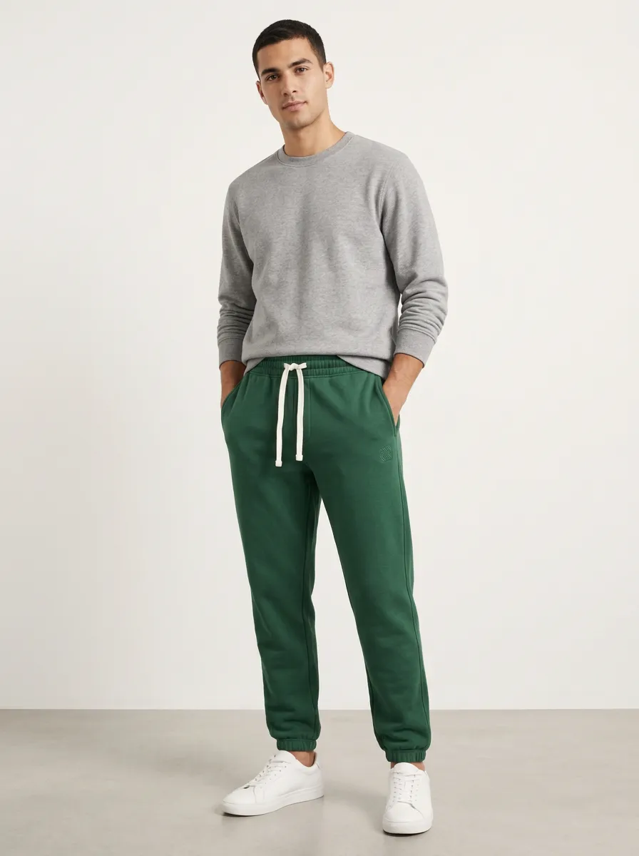Unisex Flexible Leisure Drawstring Jogger Pants