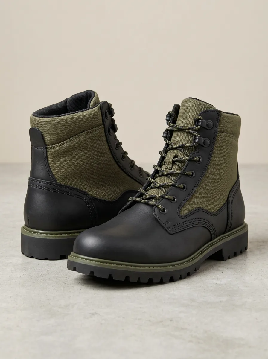 Unisex Tactical Print Work Boots